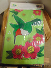 Hummingbird Floral Magnetic Mailbox Cover fits Standard by Evergreen NEW