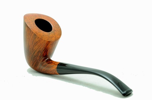 Pipa de brezo vintage rara W.O. LARSEN SELECT año 1990 sin fumar - Imagen 3 de 8