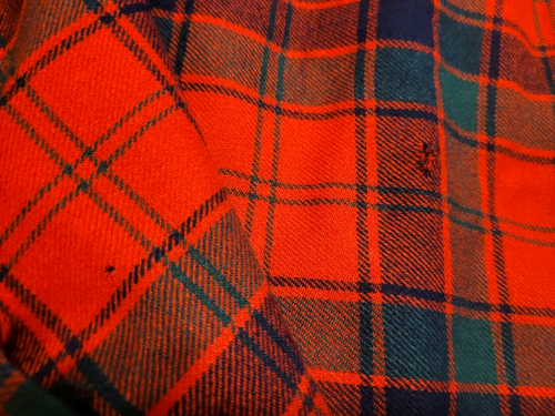Vintage The Scotch House Kilt Womens US 8 Red Green Tartan Plaid Highland Wool - Picture 10 of 12