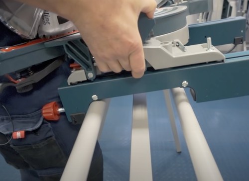 BOSCH 2.6M Mitre Saw Stand T1B Folding Leg Work Bench Horse Mount - GTA2600 - Picture 6 of 7