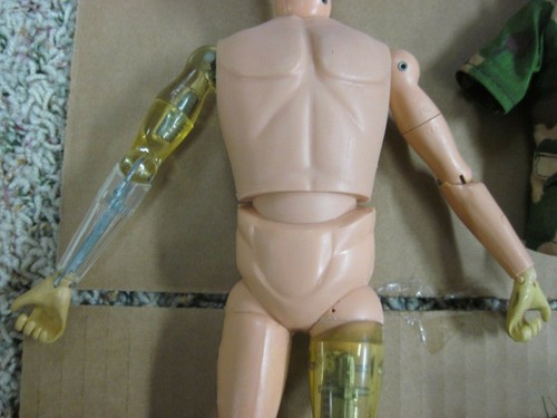 FIGURA BIÓNICA DE COLECCIÓN 1975 HASBRO GI JOE MIKE POWER ATOMIC MAN SIN GRIETAS - Imagen 3 de 12