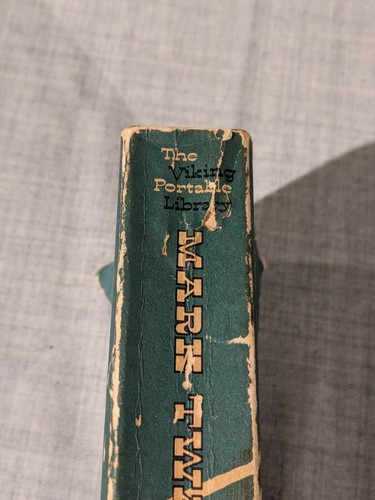 Vintage 25th printing 1966  New York Viking Press The Portable Mark Twain Book - Afbeelding 4 van 10