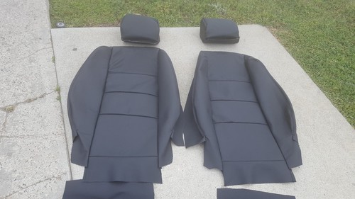 BMW E31 840ci 840i 850i 850ci SEAT KIT GERMAN VINYL UPHOLSTERY KIT NEW CUSTOM - Picture 8 of 12
