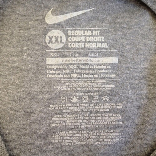 Nike Sportswear Gray T Shirt Adult Size XXL Logo - Picture 5 of 11