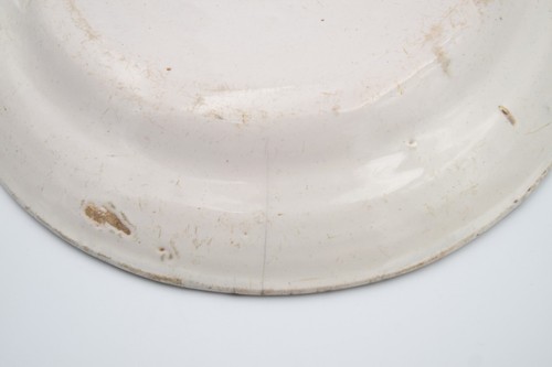 Assiette parlante en faïence spruchteller fayence Crailsheim vers 1800 - Bild 4 von 15
