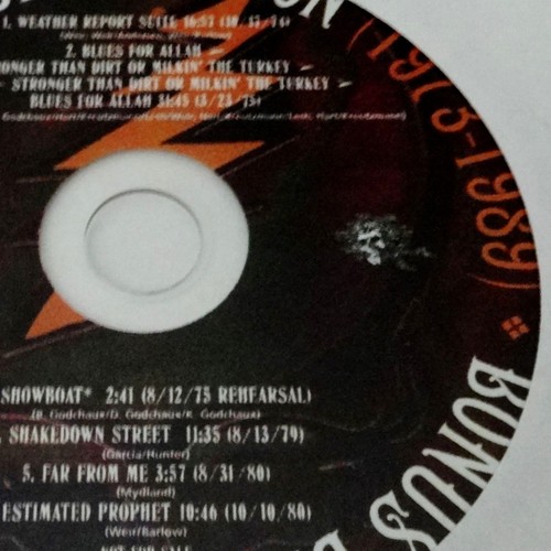 Grateful Dead Beyond Description Bonus Disc CD 1973 - 1989 from Box Set GDP 1-CD - Picture 5 of 11