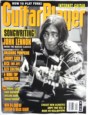 Guitar Player Magazine 1994 September John Lennon Alex Chilton Billy Corgan
