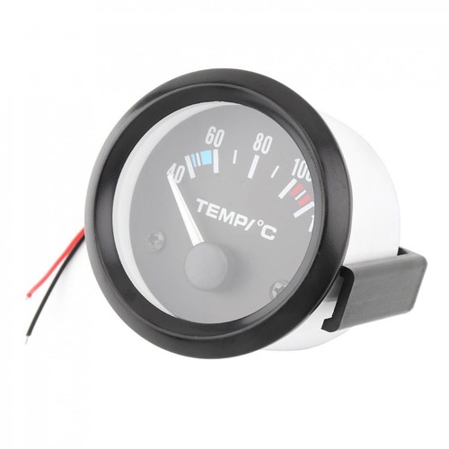 LED Electrical Car Water Temp Gauge Meter with Temperature Sensor 2" 52MM 12V US - Picture 6 of 12