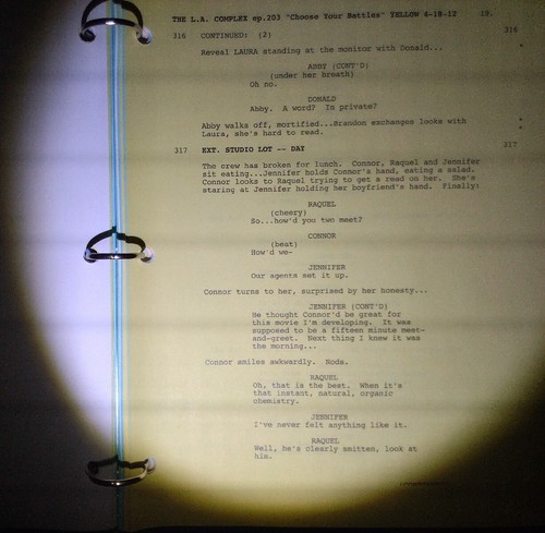 Degrassi LA Complex Original Script - Ep 203 Choose Your Battles TV Memorabilia - Picture 3 of 3