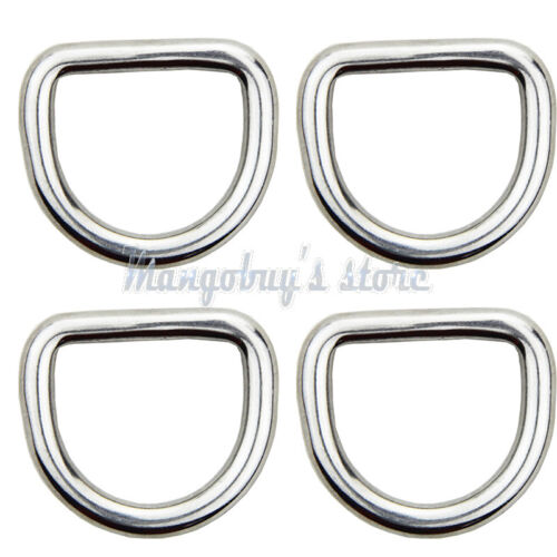 10PCS Delta & O & D Ring rings 316 Stainless Steel Polished Welded 15 20 25 30mm - Bild 22 von 30