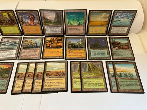 Lot of 29 MTG Magic the Gathering **Land** Special Green/White/Red/Black/Blue - Picture 3 of 9
