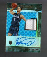 Jalen Suggs 2021-22 Panini Illusions First Impressions Jersey Auto RC
