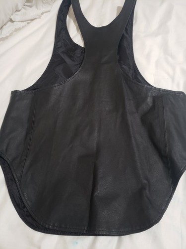 Chukkers By Midwest Black Vest Shell Genuine Leather. Size S New Without Tags - Picture 3 of 5