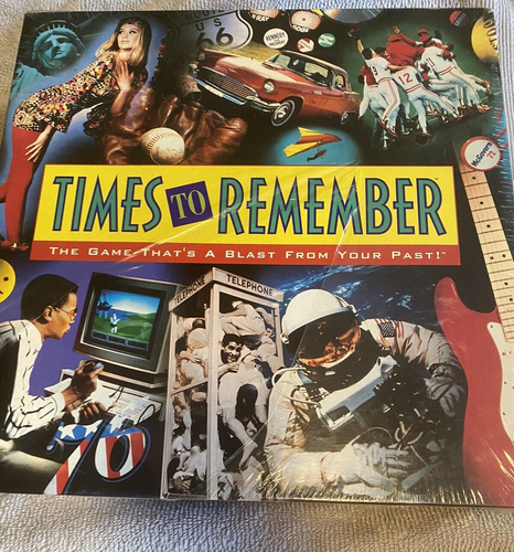 Nueva caja sellada Times to Remember The Game That's Blast From Past Vintage 1991 - Imagen 2 de 9