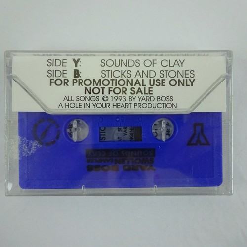 Yard Boss Promo Cassette Single Swollen / Sticks and Stones new sealed - Picture 2 of 3