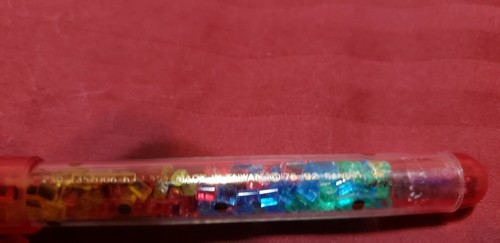 New Vintage Sanrio Just For Fun Hello Kitty Ballpoint Pen 1976 1992 Crystals - Picture 3 of 8