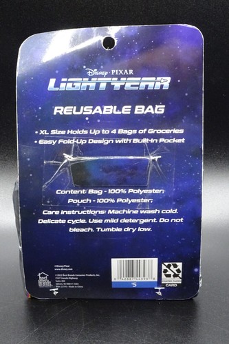 2022 Disney Pixar "LIGHTYEAR" XL Reusable Bag 23" x 16.5" **You Pick** New - Picture 31 of 32