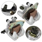 Front Left Right Brake Caliper & Pads for Yamaha Grizzly 600 660 YFM600F YFM660F