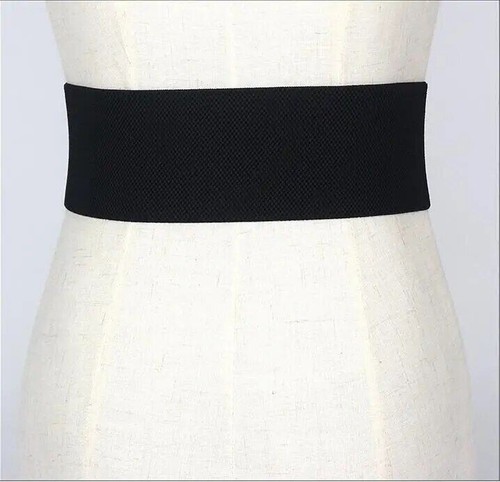 Elastic Waist Belt Stretch Corset Waistband For Women Plus Size Wide Corset Belt - Bild 13 von 26