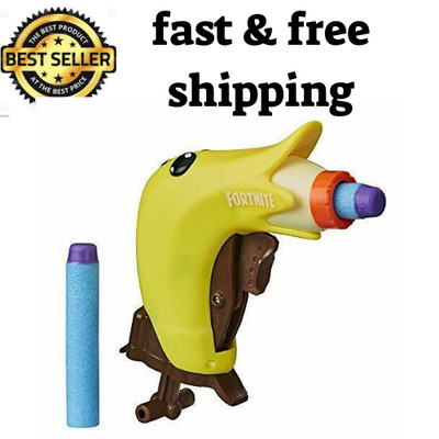 NERF MicroShots Fortnite Micro Peely -- Mini Dart-Firing Blaster and 2 Official 630509928699 | eBay