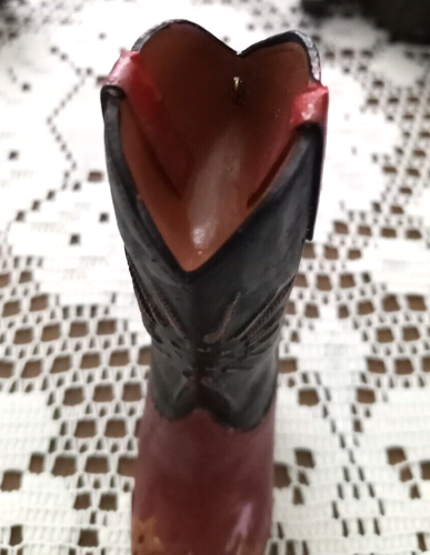 4 VTG Western Boots ORNAMENTS Sculpted Resin RODEO Cowboy JC PENNEYS Fast Ship - Picture 14 of 17