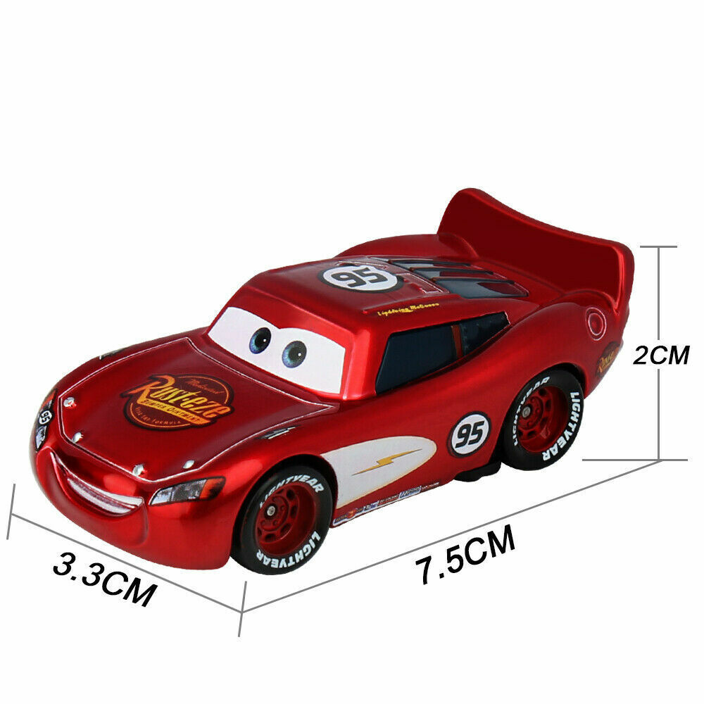 B2G1 Free!! Low Price Disney Pixar Cars McQueen Fritter Diecast Toy Car Boy Gift - Picture 121 of 193