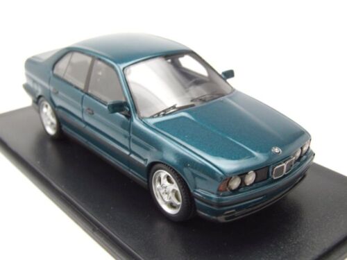 BMW M5 E34 1994 verde scuro modello auto metallizzato 1:43 modelli in scala neo - Foto 7 di 9