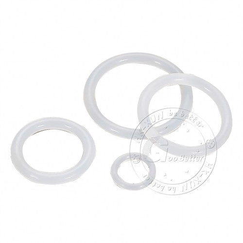 O-Ringe Lebensmittelechte Dichtringe 12-80 mm, Schnurstärke 4 mm, Silikon Weiß - Bild 14 von 24