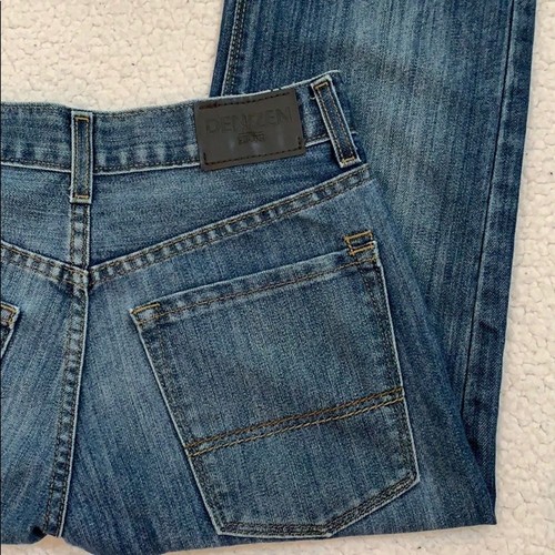 Denizen Levi’s 218 Jeans Boys Size 16 Slim Straight Medium Wash Elastic Waist - Picture 3 of 8