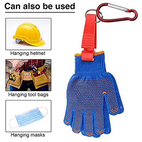 Clips para Guantes de Trabajo, 8 Uds., Clip para CinturóN de Guante con Mos C5J9 - Imagen 4 de 7
