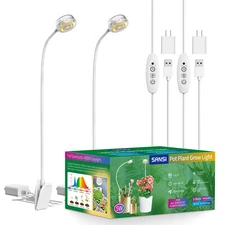 SANSI Full Spectrum LED Grow Light 5W Dimmable 4000K Hydroponic & Indoor Plants