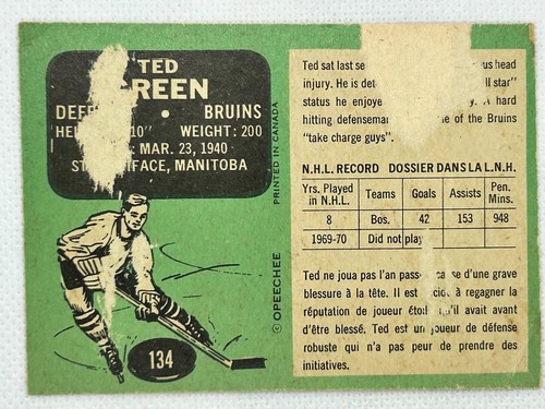 AUTOGRAPHED 1970-71 O-PEE-CHEE HOCKEY CARDS YOU SELECT - Picture 181 of 320