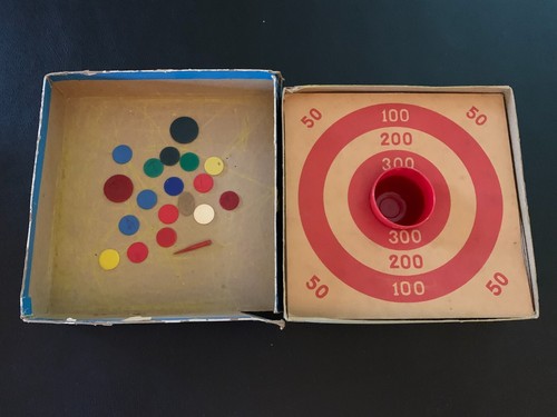 Vintage Antique TIDDLEDY WINKS Game 1939 Milton Bradley Co - Picture 3 of 4