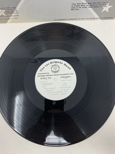 Band Music of The Confederacy LP Record Album Making History Live Volume 4 - Foto 3 di 11