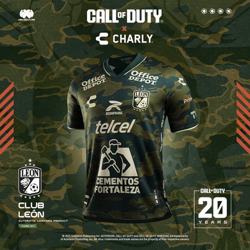 Charly Leon Call of Duty Jersey 23-24 - Picture 1 of 3