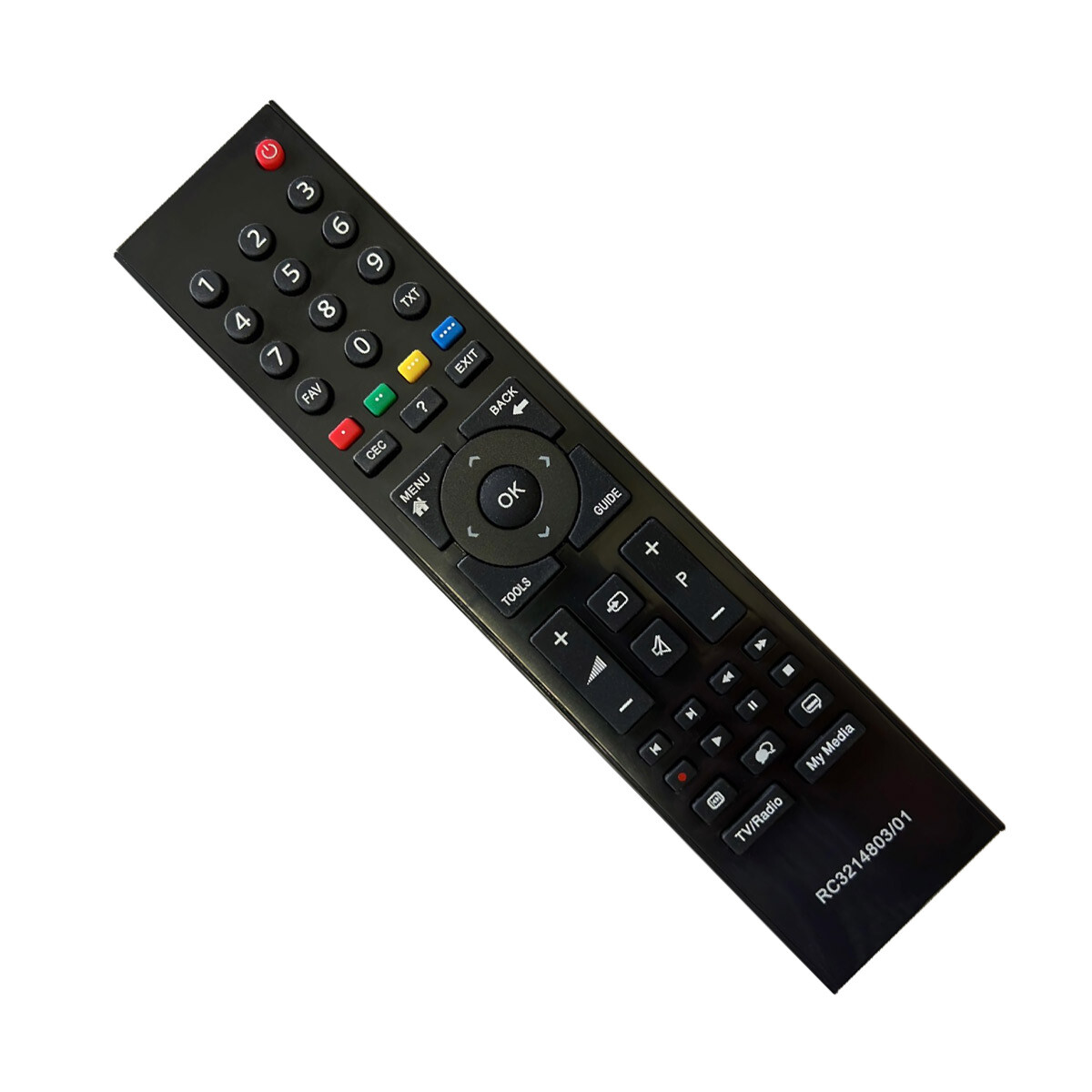 Thumbnail - Ersatz Tv Fernbedienung Für Grundig 49vle8471sh Fernseher