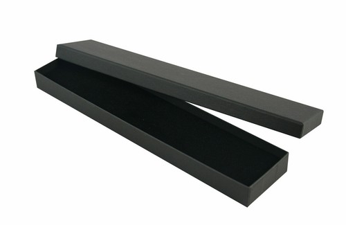 Mattschwarz Flock-Einsatz großer Brief Post Sparer Geschenkboxen in verschiedenen Größen - Bild 30 von 45