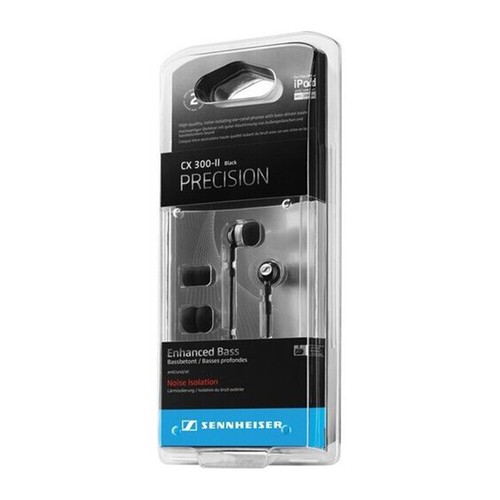 Auriculares intrauditivos de precisión Sennheiser CX300 II CX300-II basados en graves - Imagen 7 de 9