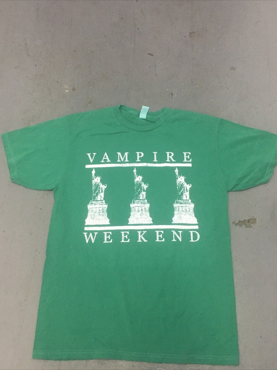 2024 Vampire Weekend Shirt MEDIUM Liberty Madison Garden Tour
