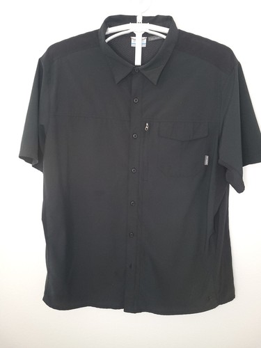 Columbia Omni Shield Advanced Repellency Herren XXL 2XL schwarz geknöpftes Hemd XXL134 - Bild 1 von 8