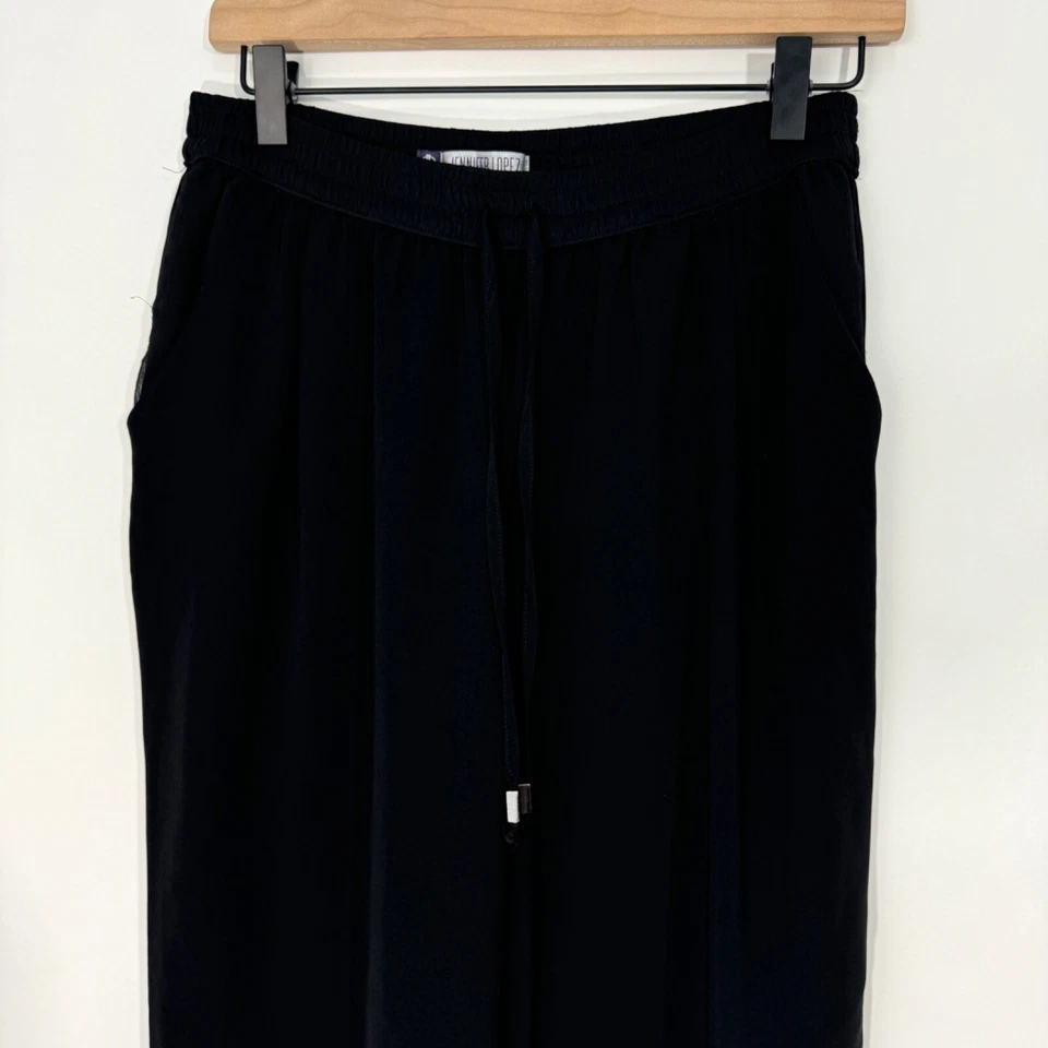 JLO Jennifer Lopez Women’s Size Small Regular Black Lightweight Casual Pants - Image 2 of 4