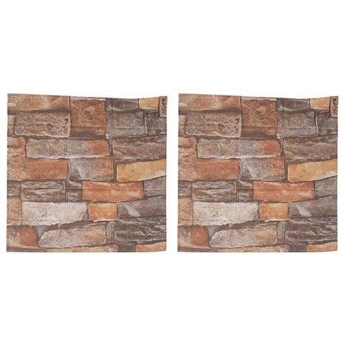 Wall 3D Brick Decoration Living Room PE Foam Panels Tile Waterproof - Bild 22 von 61