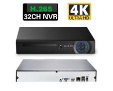 H.265 32Ch 4K/8MP NVR Network Recorder Support For Security IP Camera US Ship
