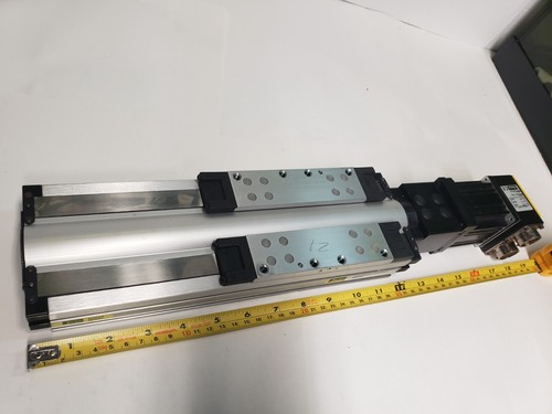 PARKER 404100XRMPD 4" Ball Screw Linear Actuator With SM231AE-NTQN Servo Motor - Picture 1 of 7