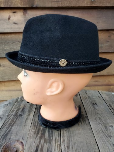 Vintage Fedora Velour Fur Felt Hat 