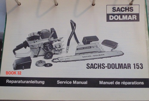 SACHS DOLMAR SAW MANUALS - VERIOUS MODELS - Picture 33 of 40