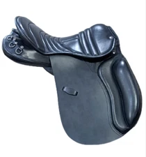 EEP Iceland Buffalo Plus Cow Leather Trekking Horse Saddle with Wooden Tree