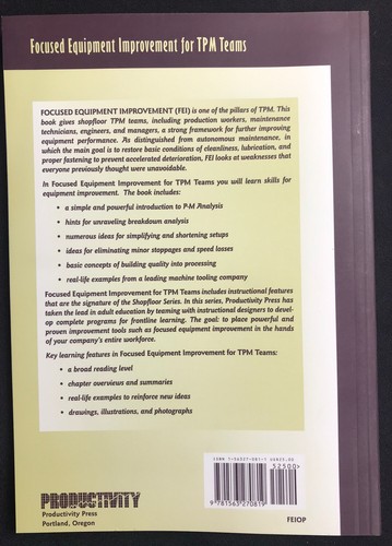 Focused Equipment Improvement for TPM Teams (The Shopfloor Series) - Picture 2 of 6