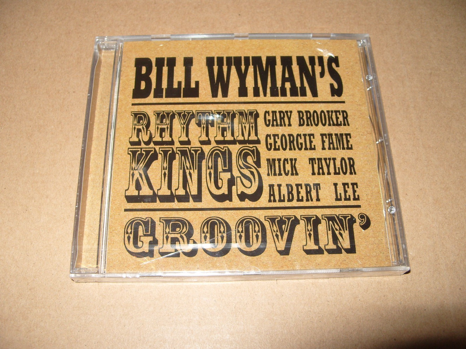Bill Wyman's Rhythm Kings Groovin 14 Track 2004 cd Crack on cd case /New/sealed