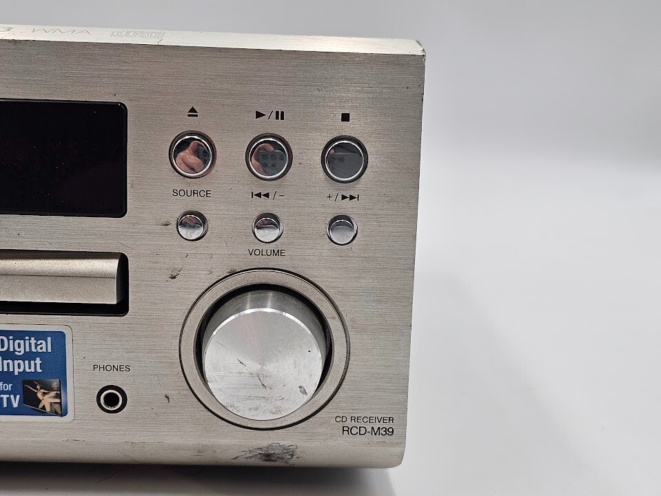 Denon RCD-M39 CD Amplifier player Receiver Stereo Silver